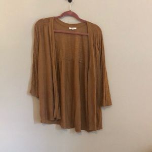 Crochet top cardigan